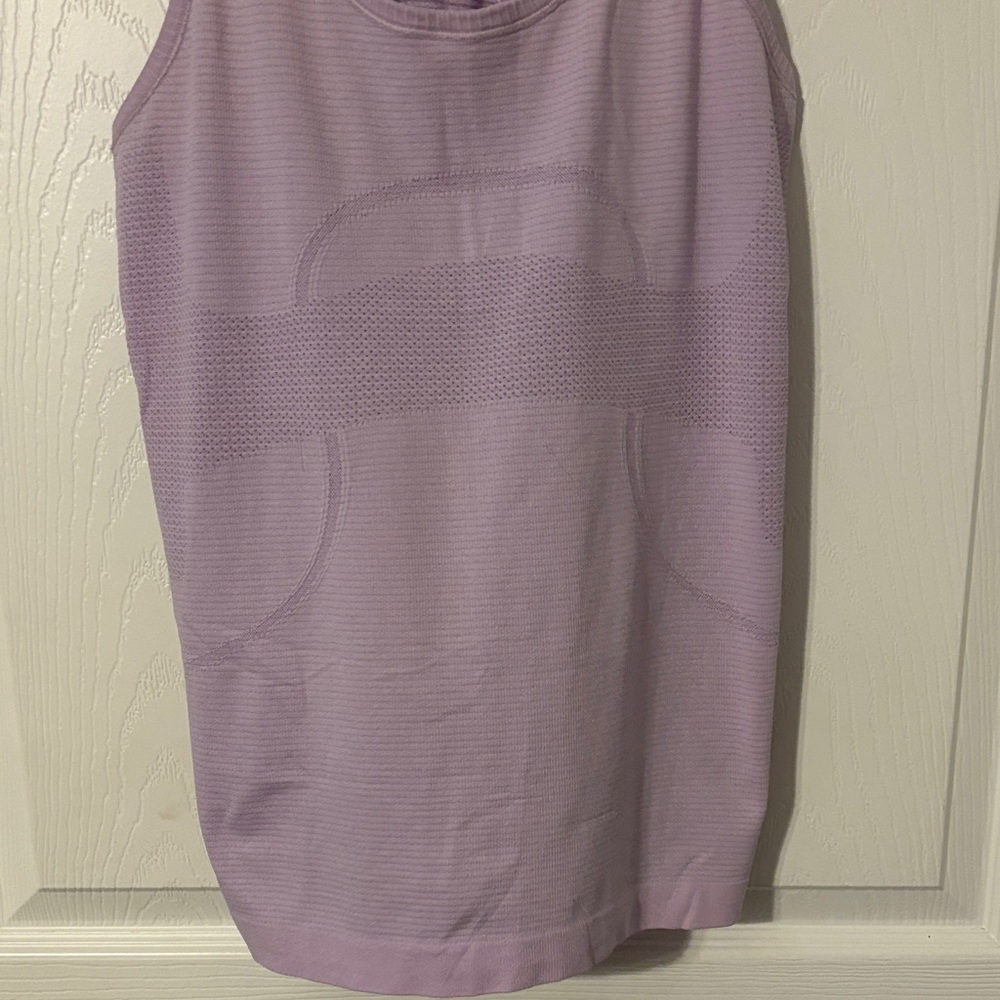 Lululemon Swiftly Tech Racerback Size 6 Lilac Quartz - Picture 4 of 9